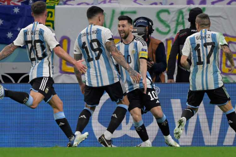 Argentina takes on Netherlands in the last-eight of the FIFA WC