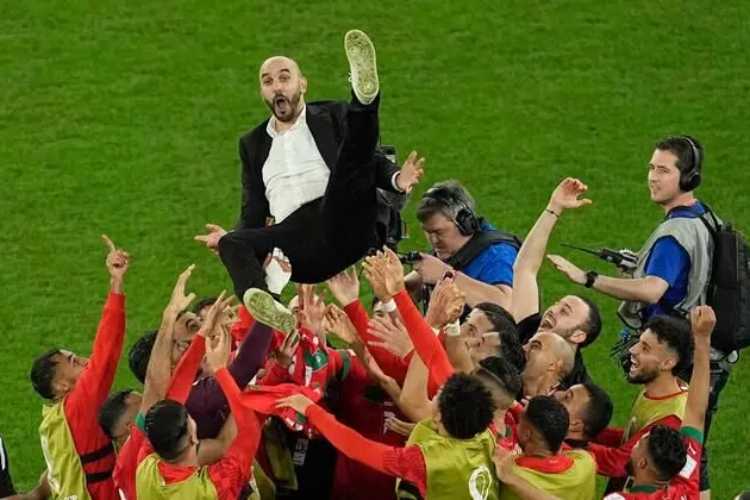 Morocco is the first African country to reach semifinal of the FIFA world cup