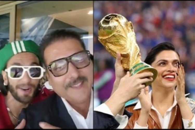 Deepika Padukone unveiled the FIFA trophy at the Lusail stadium in Qatar on Sunday