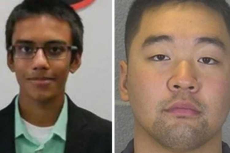 Varun (L) was stabbed to death by his South Korean roommate (R) in October 2022 