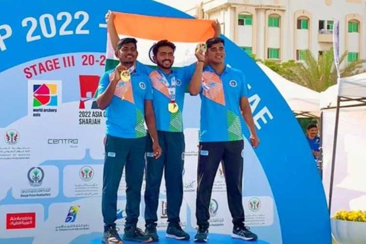 India finished with 10 medals including five golds in the Asia Cup Archery championship
