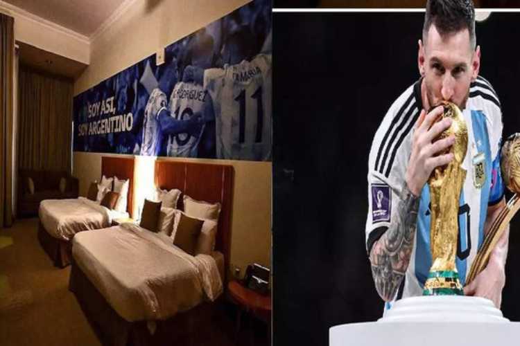 Transformer la chambre de Messi au Qatar en musée