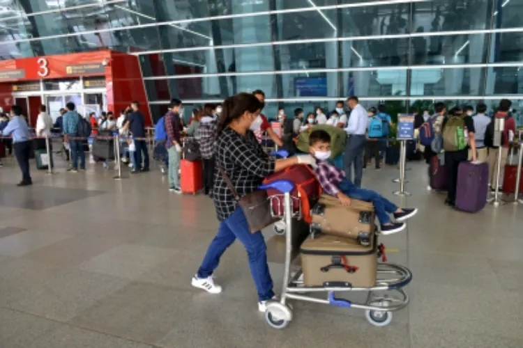 Indira Gandhi International Airport in Delhi