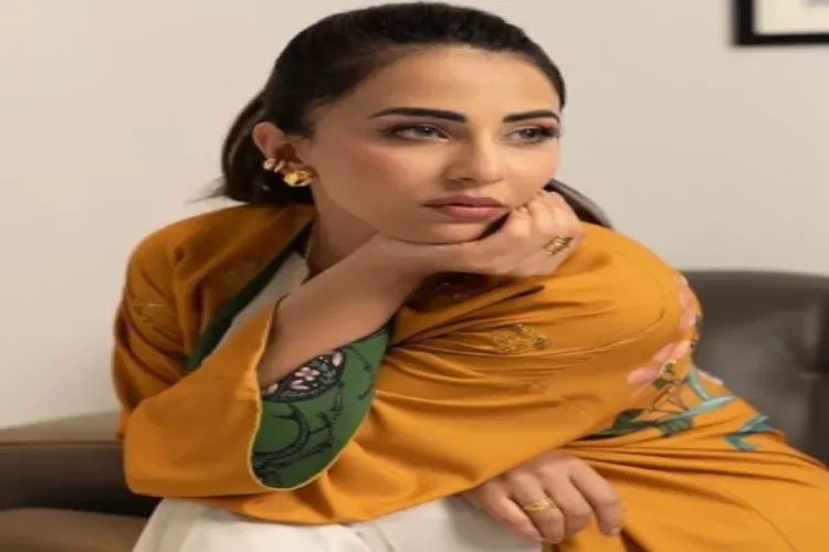 Pakistani actress Ushna Shah