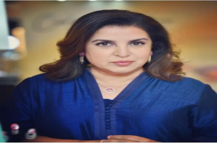  Filmmaker and choreographer Farah Khan