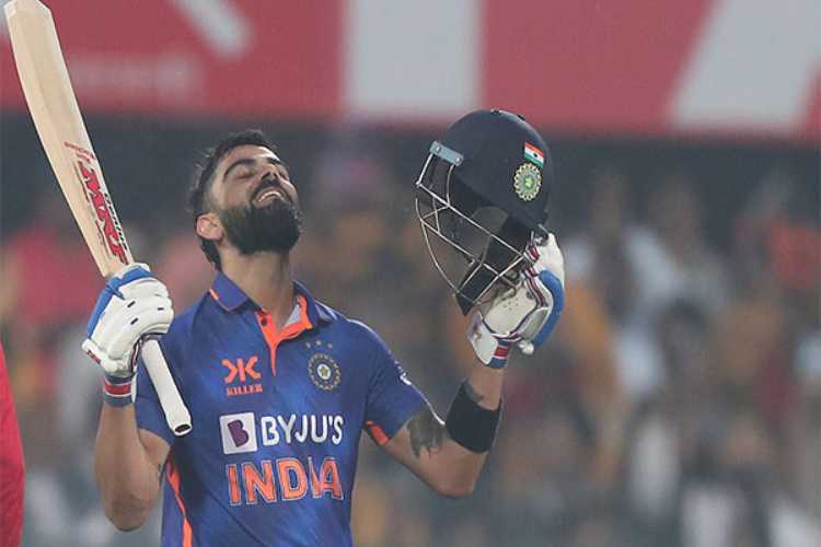 Virat Kohli equals Sachin Tendulkar's record, smashes 20th ODI ton on home  soil