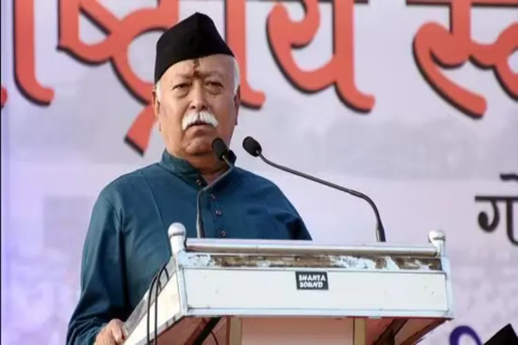 Rashtriya Swayamsewak Sangh Chief Mohan Bhagwat