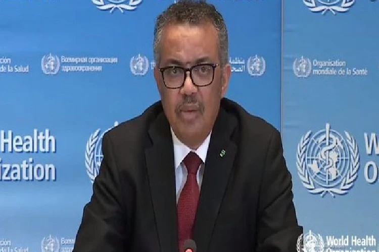 World Health Organization (WHO) Director-General Tedros Adhanom Ghebreyesus