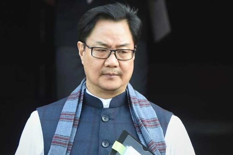 Union Law Minister Kiren Rijiju