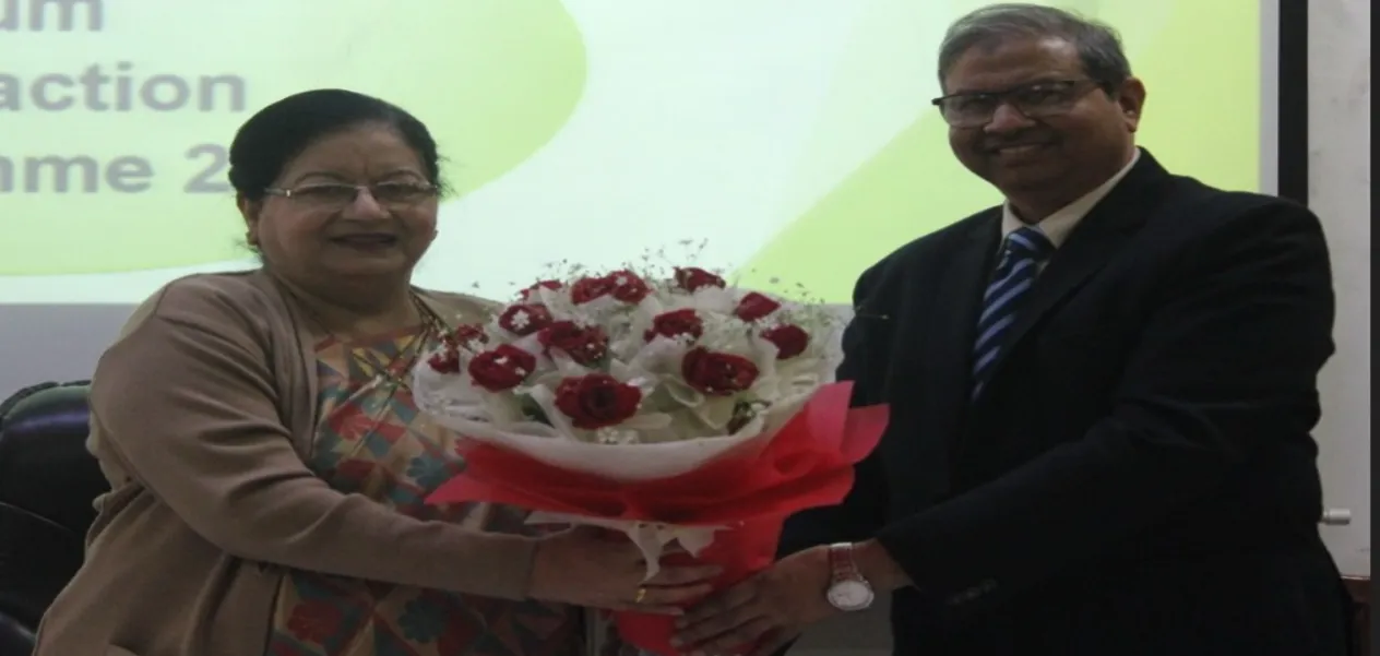 Prof Najma Akhtar at a function