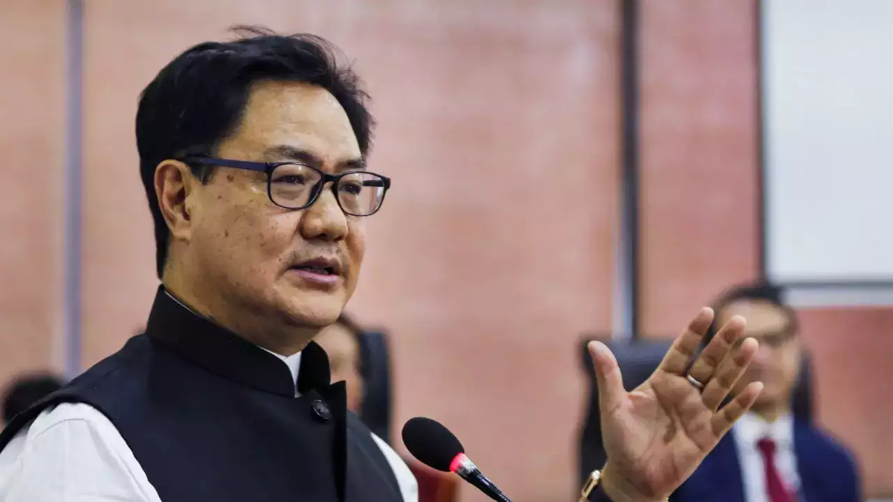  Union Minister Kiren Rijiju