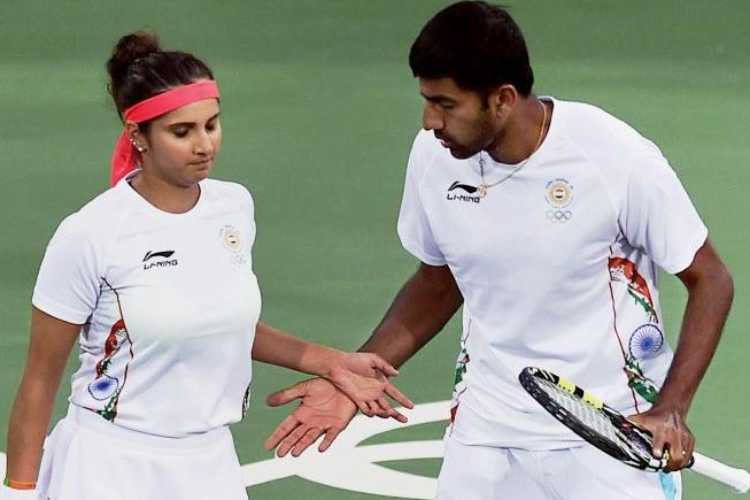 Sania Mirza and Rohan Bopanna