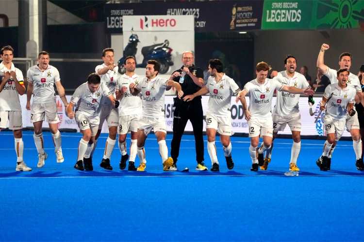Belgium will meet Germany in the final of the FOH Hockey world cup