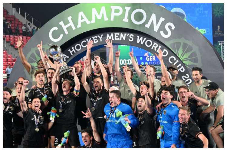 Germany defeated Belgium to lift the FIH world cup
