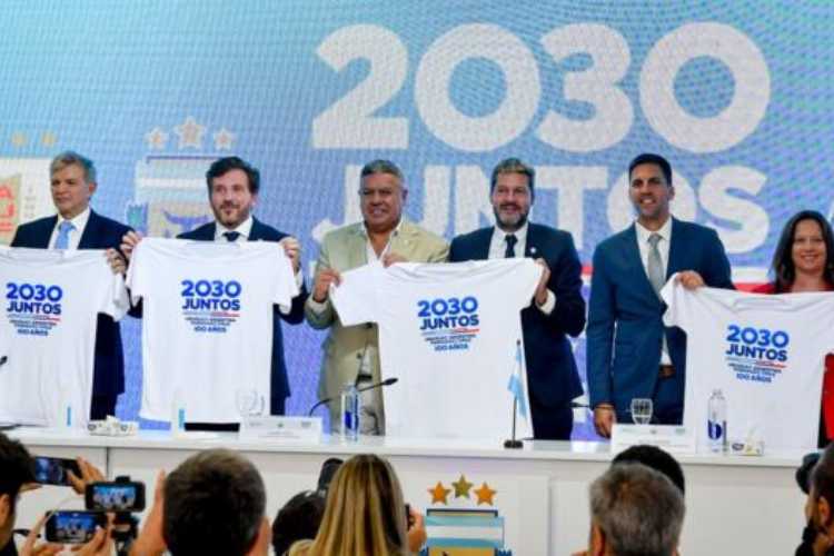 Four South American countries have bid jointly to host the 2030 FIFA WC