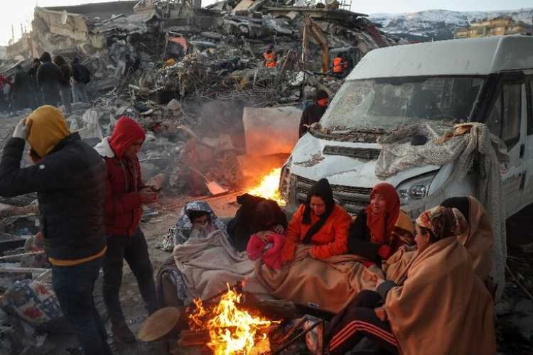 Survivors of the earthquake in Turkey and Syria