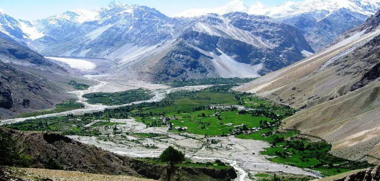 A scenic picture of Pakistan occupied Kashmir