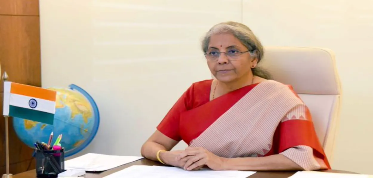 Finance Minister Nirmala Sithraman (Twitter)