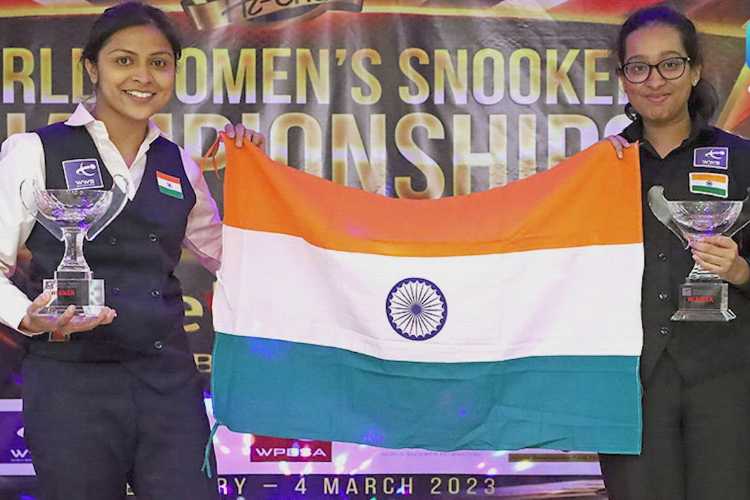 India wins 2023 Women's Snooker World Cup after beating England