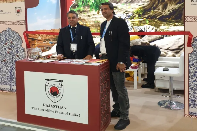 Rajasthan Stall at International Travel Bourse