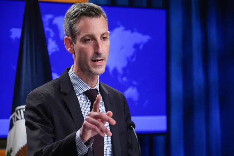  U.S. State Department spokesperson, Ned Price