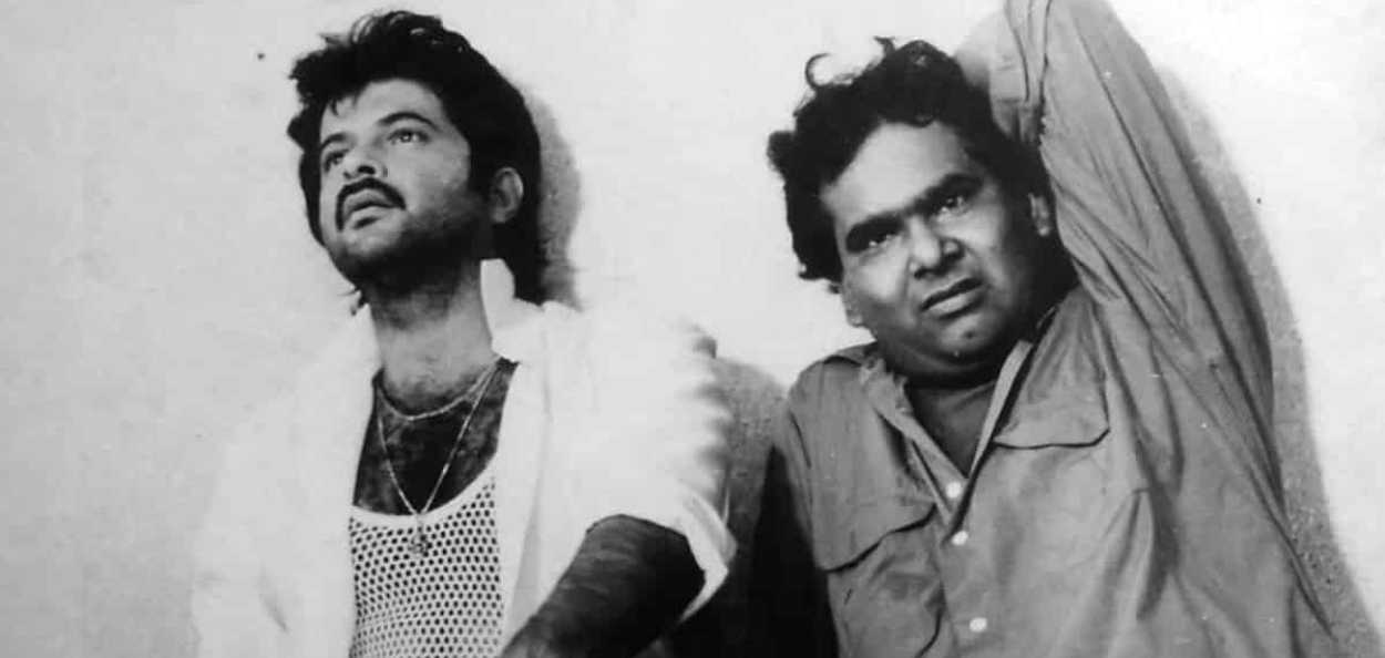 Anil Kapoor with Satish Kaushik