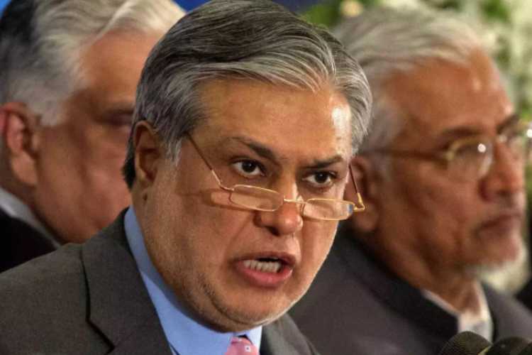 Pakistan Finance Minister Ishaq Dar