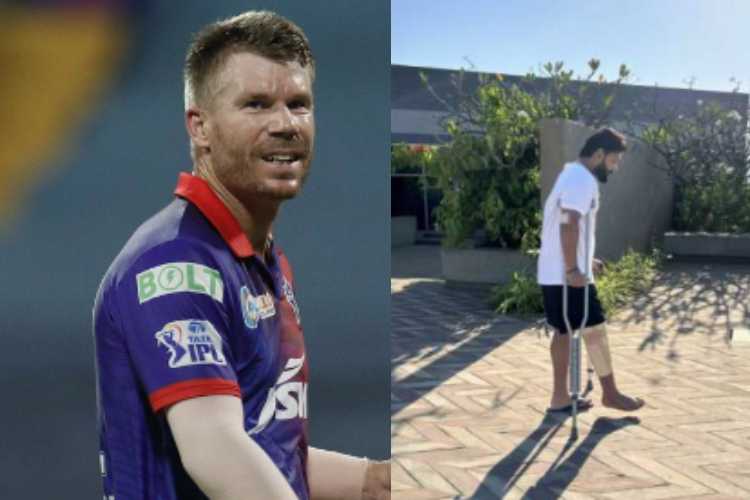 David Warner has been appointed captain of DC in Rishabh Pant's absence