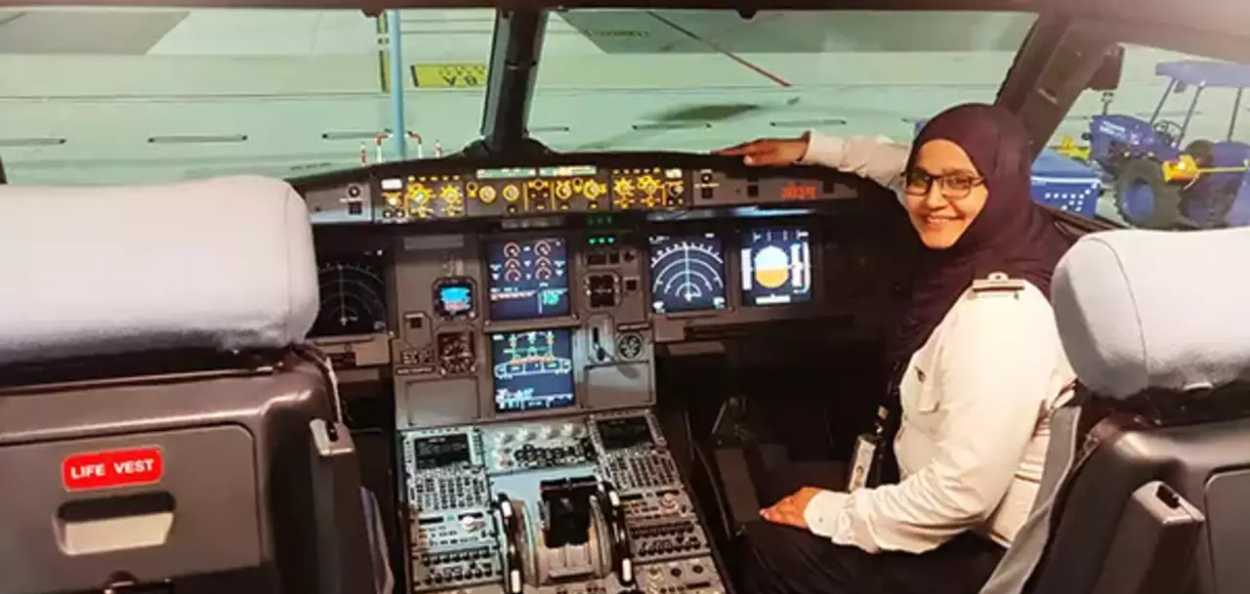 Many muslim women in India like Syed Salva Fatima are breaking stereotypes to fly planes 