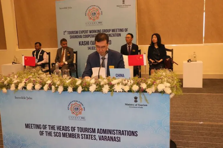 Meeting of heads of Tourism Administrations of SCO member States, in Varanasi