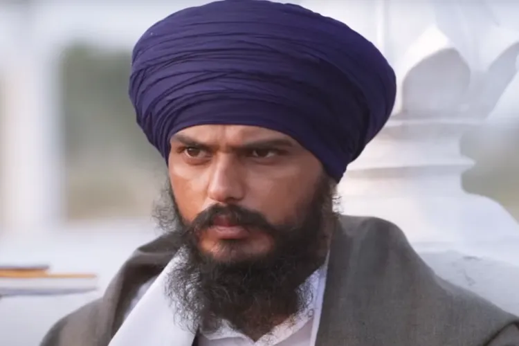 Self-styled radical Sikh preacher and Khalistani sympathiser Amritpal Singh