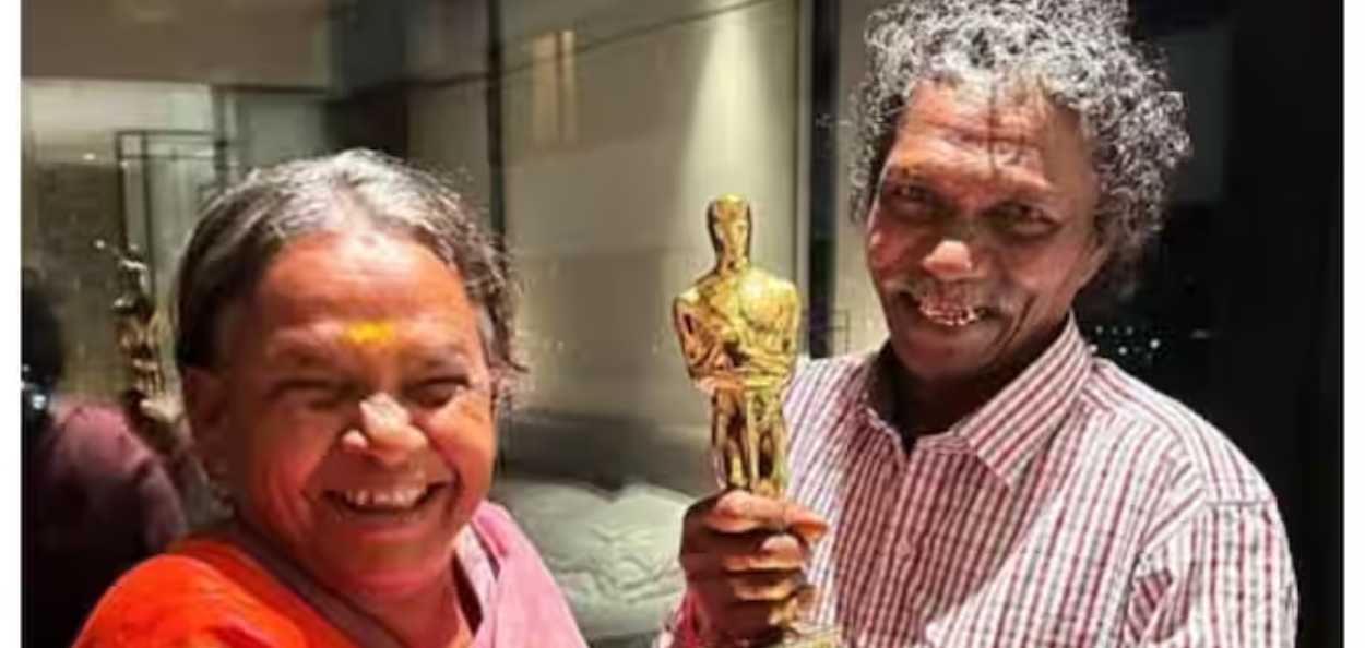 Bomman and Belli with the Oscar