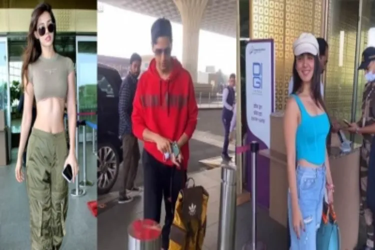 Bollywood actors spotted in casual wear at the airport