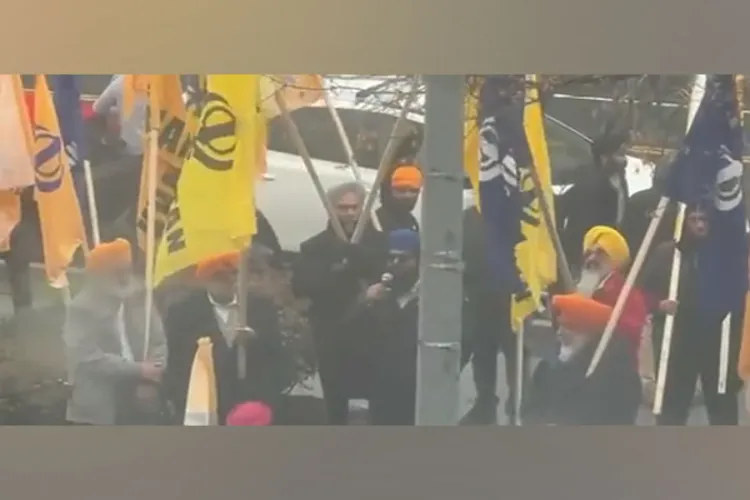 Screengrab from the viral video of assault by the radicals 