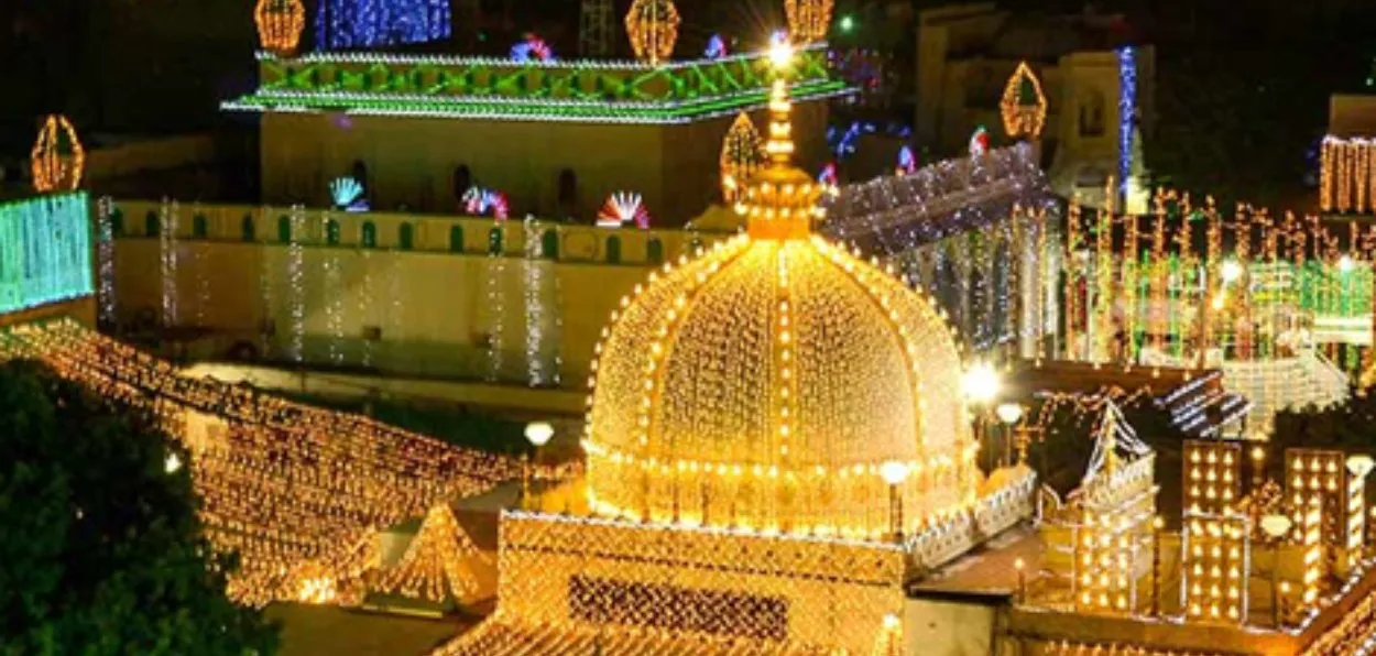 Dargah of Khawaja Moinudin Chisty during the annual Urs