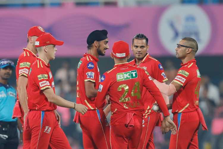 Punjab Kings' defeated RR in their IPL encounter on Wednesday