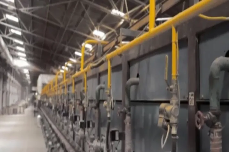 A gas pipeline