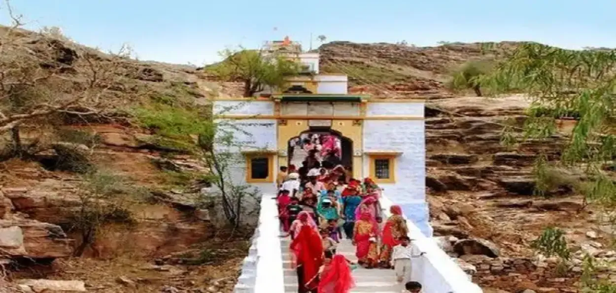 The Maa Durga temple in village Bagoria, Rajasthan