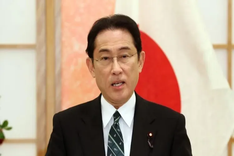 Japanese Prime Minister Fumio Kishida