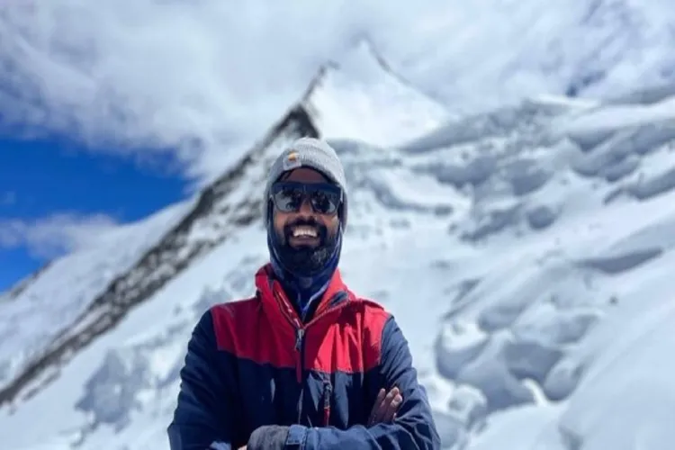 Indian climber Anurag Maloo
