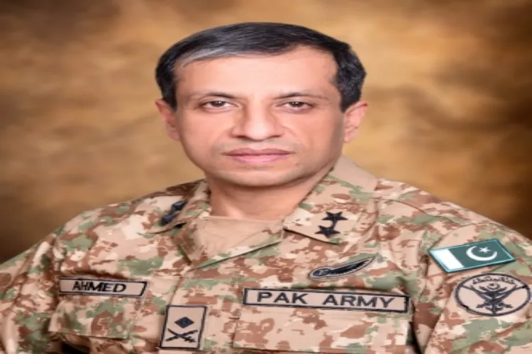 Director General of Pakistan's Inter-Services Public Relations (ISPR) Major General Ahmed Sharif
