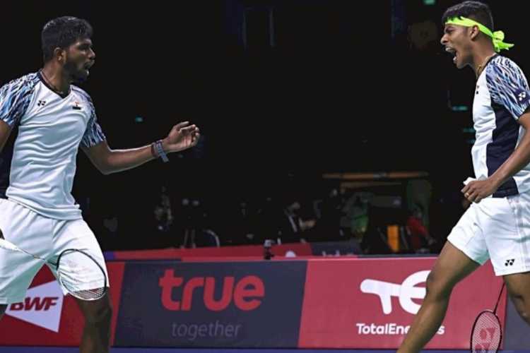 Satwik and Chirag Shetty have confirmed a medal for India at the ongoing Asian Badminton C'ships