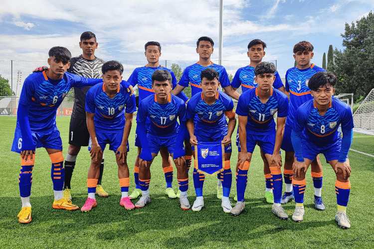 India U-17 football team is currently on a tour of Spain to play some friendlies