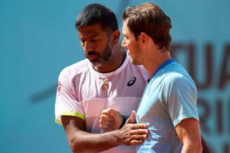 Rohan Bopanna and Ebden