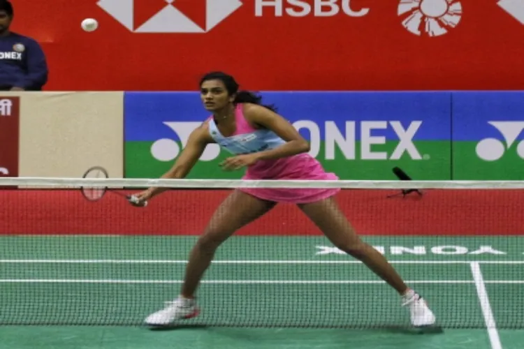 Indian badminton player P.V. Sindhu