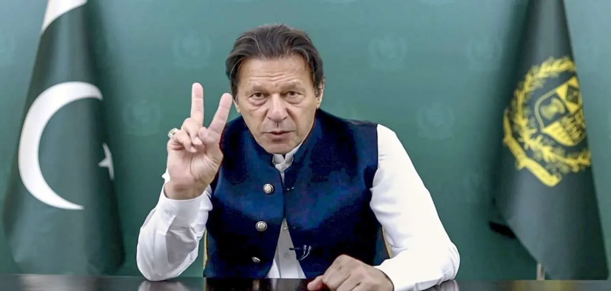 Former Pakistan Prime Minister Imran Khan