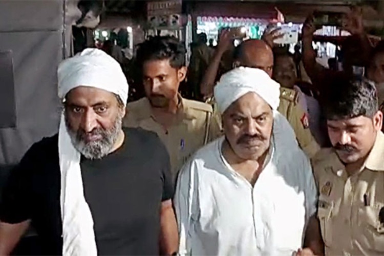 Akil and brothe Ashraf (file pic)