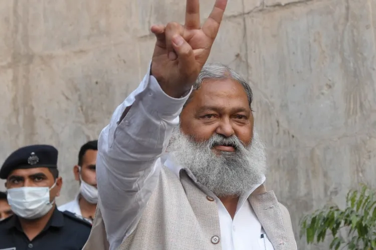 Haryana Home Minister Anil Vij