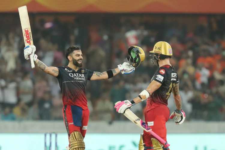 Virat's unbeaten century against GT went in vain as RCB lost the crucial league match on Sunday