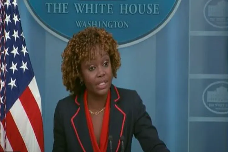 White House Press Secretary Karine Jean Pierre 